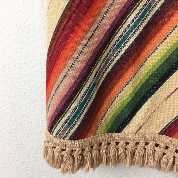 NEW IVY JANE Southwestern Blanket Striped Skirt - Picture 4 of 7